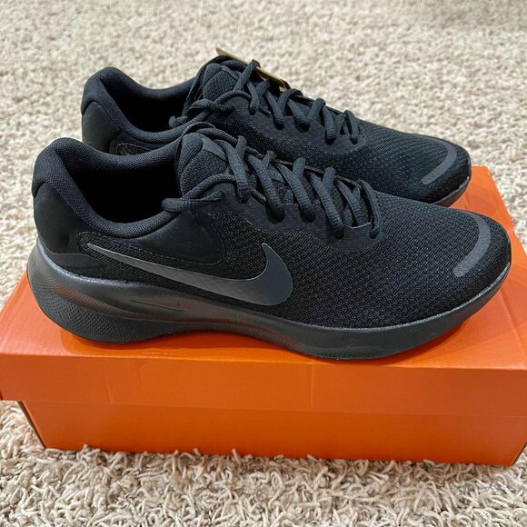 Nike Women's Revolution 7 Running Sneakers Shoes Black FB2208-002, Size 9.5 - Picture 1 of 16